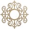 Ekena Millwork Dijon Wood Fretwork Pierced Ceiling Medallion, Hickory, 22"OD x 7 1/8"ID x 1/4"T CMWP22X22X0250DIHI - alternate 1